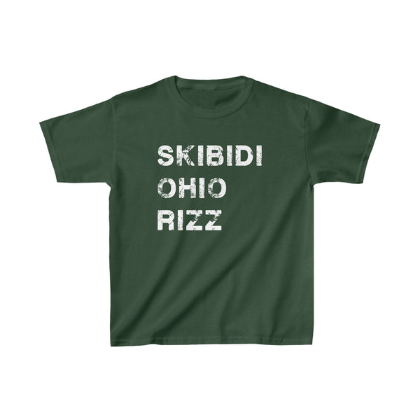 Skibidi Ohio Rizz Kids Tee