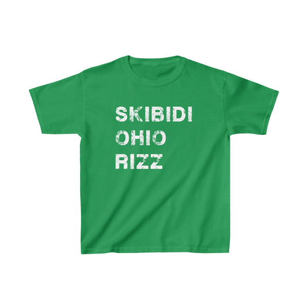 Skibidi Ohio Rizz Kids Tee