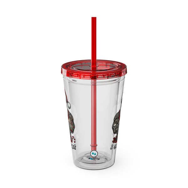 "I Saw That" - Sunsplash Tumbler with Straw