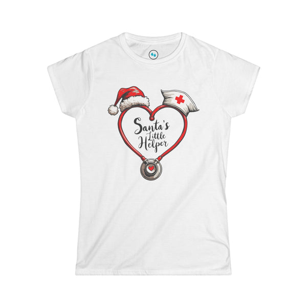 Santa's Little Helper - Women's Softstyle Tee