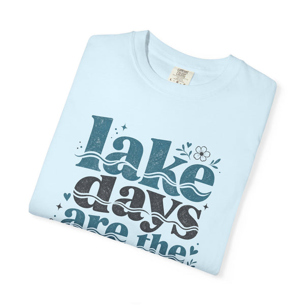 Lake Days Best Days - Comfort Colors Tee