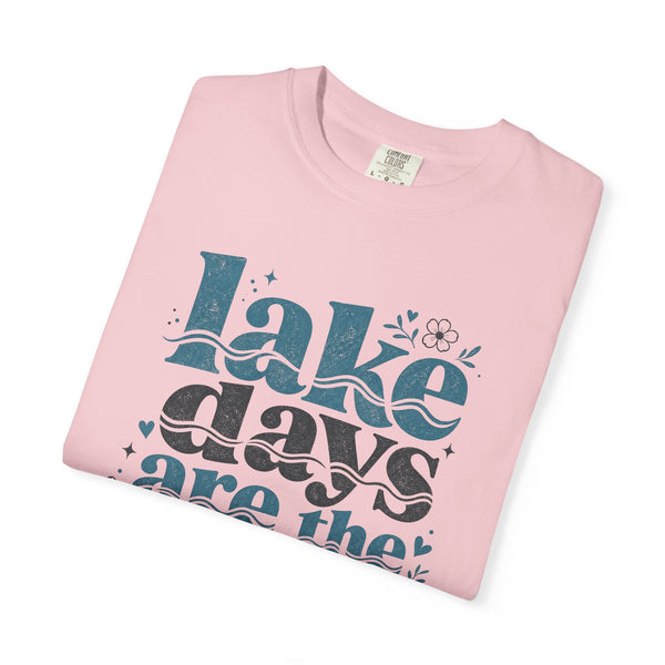 Lake Days Best Days - Comfort Colors Tee