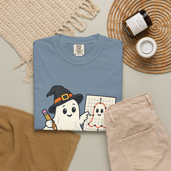 Graph That Ghost - Comfort Colors Tee