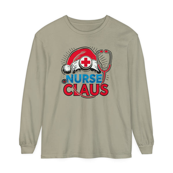 Nurse Claus - Long Sleeve Tee Shirt