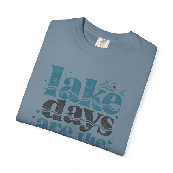 Lake Days Best Days - Comfort Colors Tee