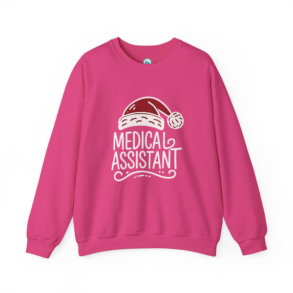 Medical Assistant Santa - Crew Neck Sweatshirt