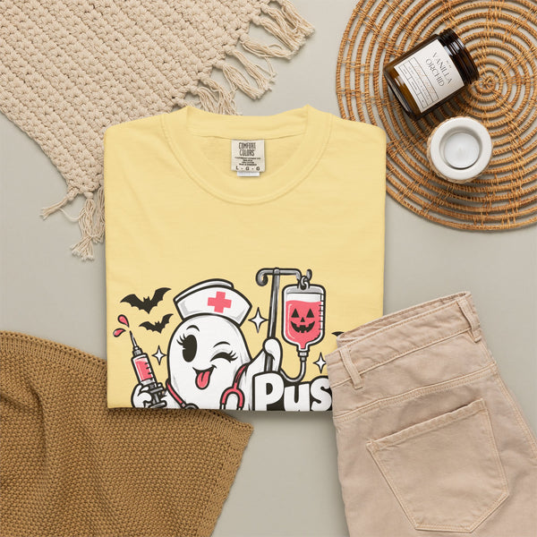 Push 1 mg Spooky - Comfort Colors Tee