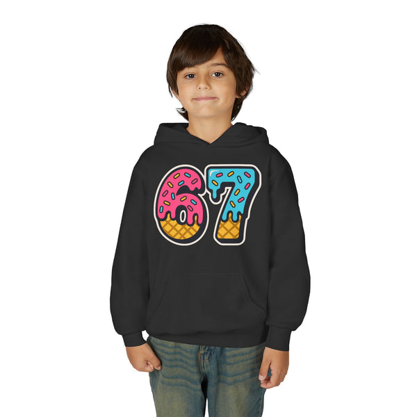 Six Seven Number Hoodie | Fun Youth Sweatshirt