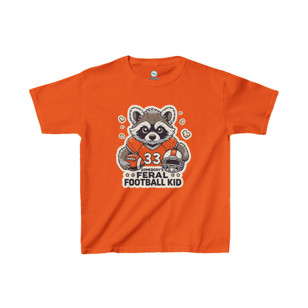 Somebody's Feral Football Kid - Kids Tee