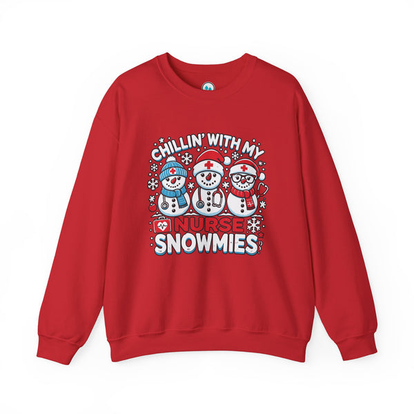 Nurse Snowmies - Crew Neck Sweatshirt