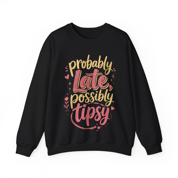Probably Late Possibly Tipsy - Sweatshirt