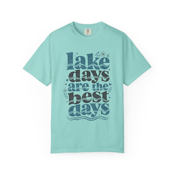 Lake Days Best Days - Comfort Colors Tee