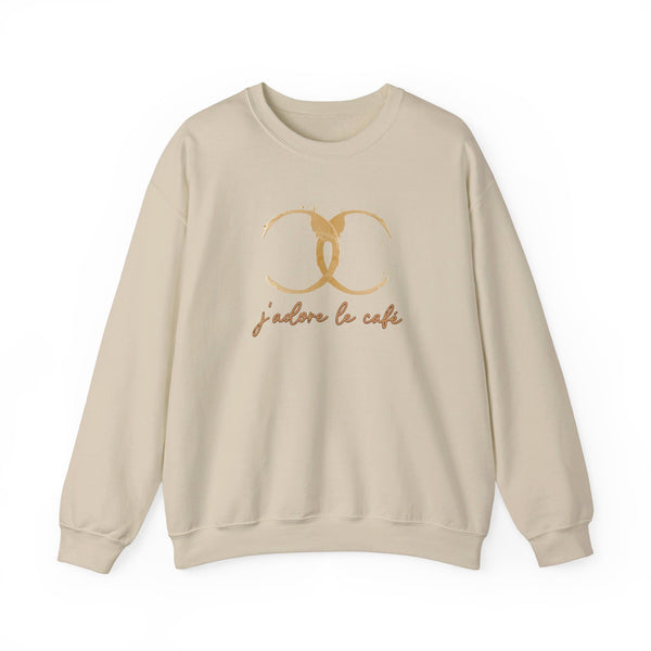 J'adore Le Café (I Love Coffee) - Sweatshirt