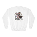 Somebody's Feral Volleyball Kid - Youth Crewneck Sweatshirt