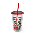 Touch My Elf - Sunsplash 16oz Tumbler with Straw