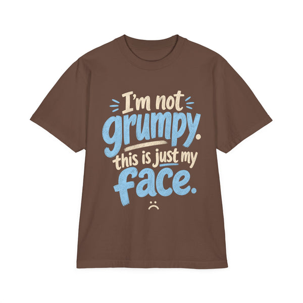 This Is My Face - Oversized Heavyweight Tee