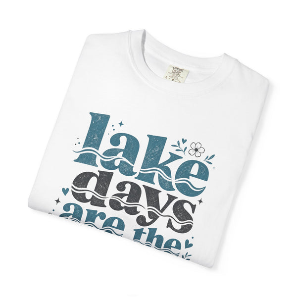 Lake Days Best Days - Comfort Colors Tee