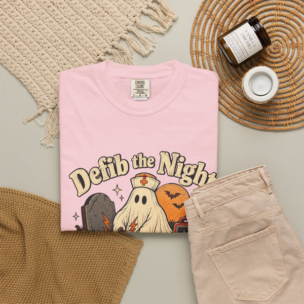 Defib the Night - Comfort Colors Tee