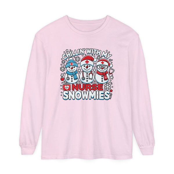 Nurse Snowmies - Long Sleeve Tee Shirt