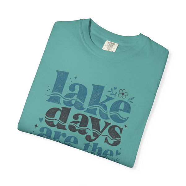 Lake Days Best Days - Comfort Colors Tee