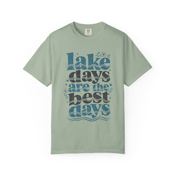 Lake Days Best Days - Comfort Colors Tee