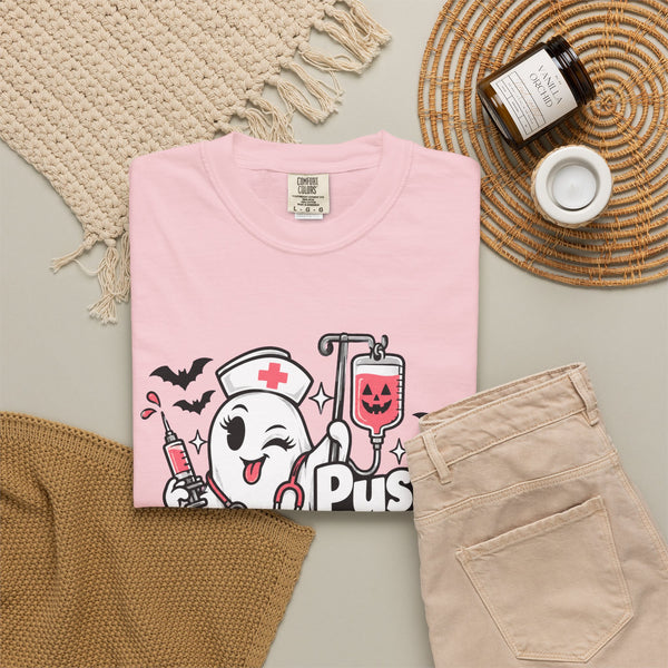 Push 1 mg Spooky - Comfort Colors Tee