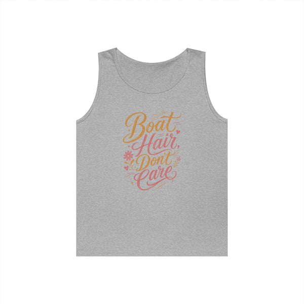 Boat Hair Don't Care - Tank Top