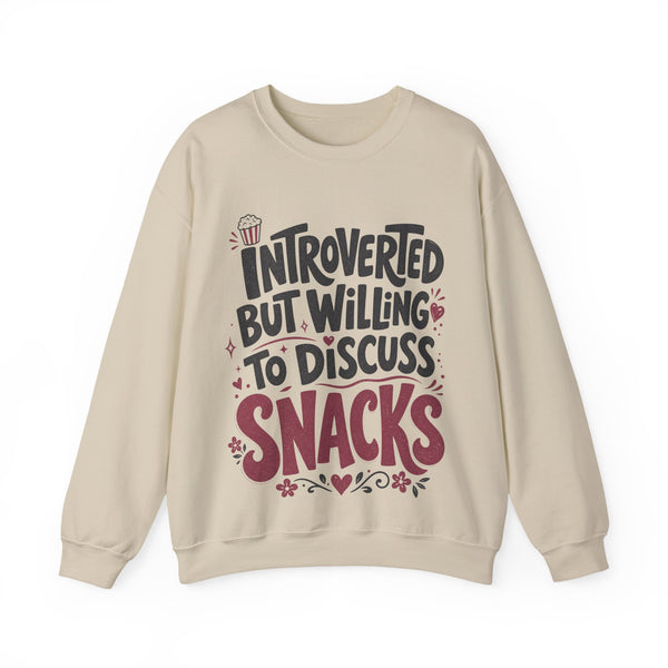 Willing to Discuss Snacks - Sweatshirt