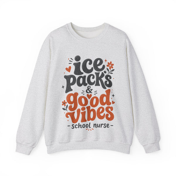 School Nurse Ice Packs - Sweatshirt