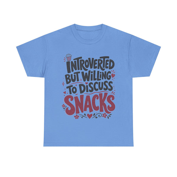 Willing to Discuss Snacks - T-Shirt