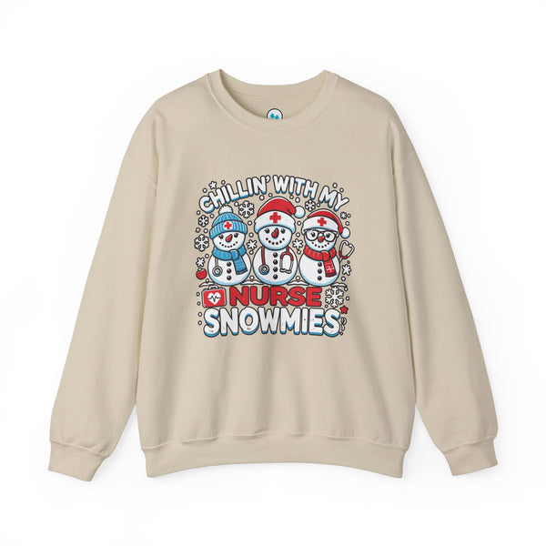 Nurse Snowmies - Crew Neck Sweatshirt