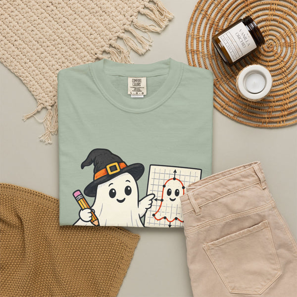 Graph That Ghost - Comfort Colors Tee