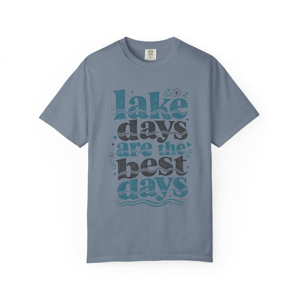 Lake Days Best Days - Comfort Colors Tee