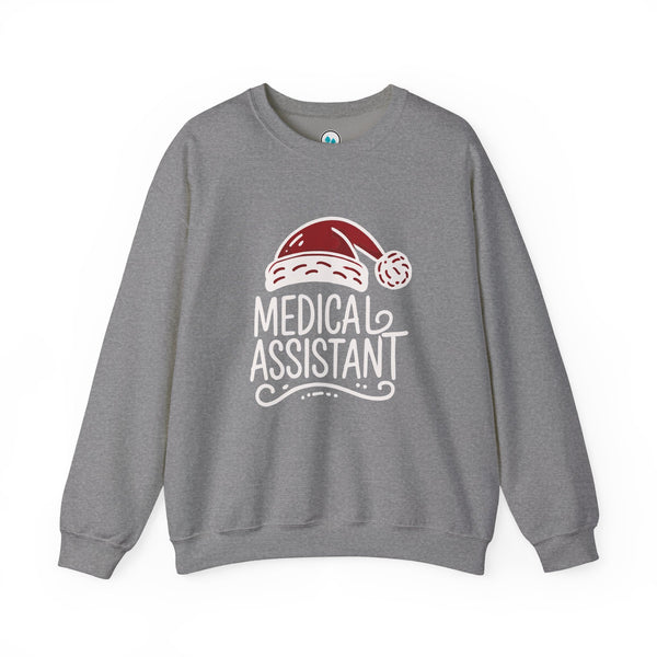 Medical Assistant Santa - Crew Neck Sweatshirt