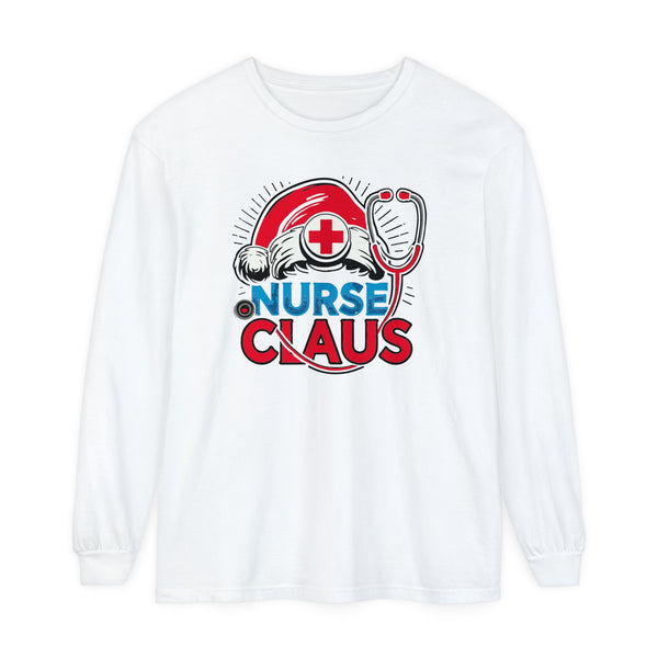 Nurse Claus - Long Sleeve Tee Shirt