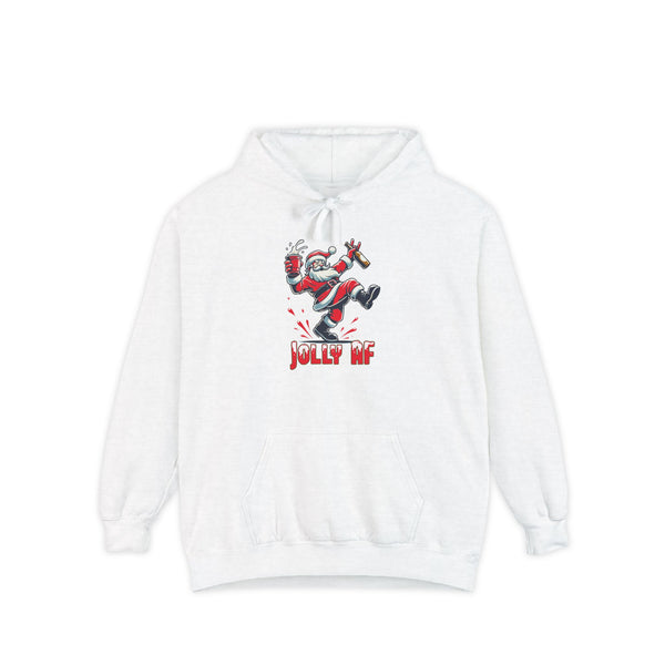 Jolly AF - Funny Holiday Hoodie