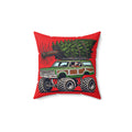 Monster Griswald - Funny Holiday Decorative Pillow