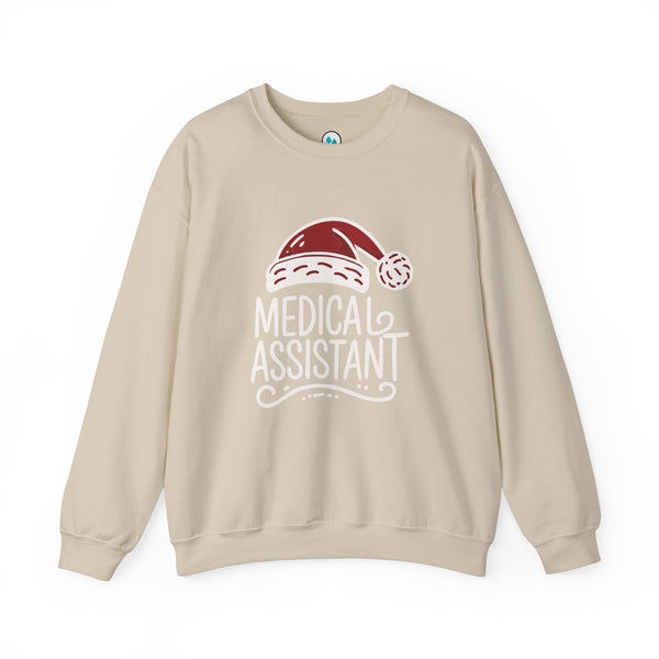 Medical Assistant Santa - Crew Neck Sweatshirt