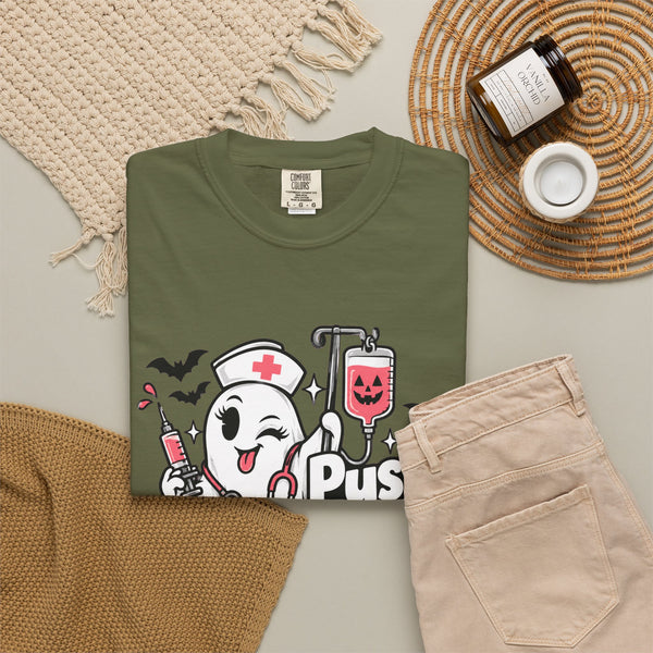 Push 1 mg Spooky - Comfort Colors Tee