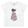 Festive Women’s Christmas Tee - Oh' Christmas Tree Design
