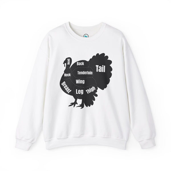 Turkey Parts - Crewneck Sweatshirt