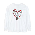 Santa's Little Helper - Unisex Garment-dyed Long Sleeve T-Shirt