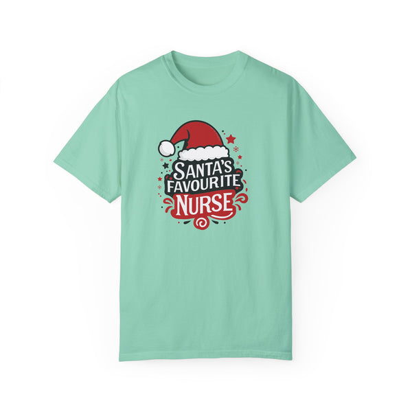 Santa's Favorite Nurse - Unisex T-Shirt