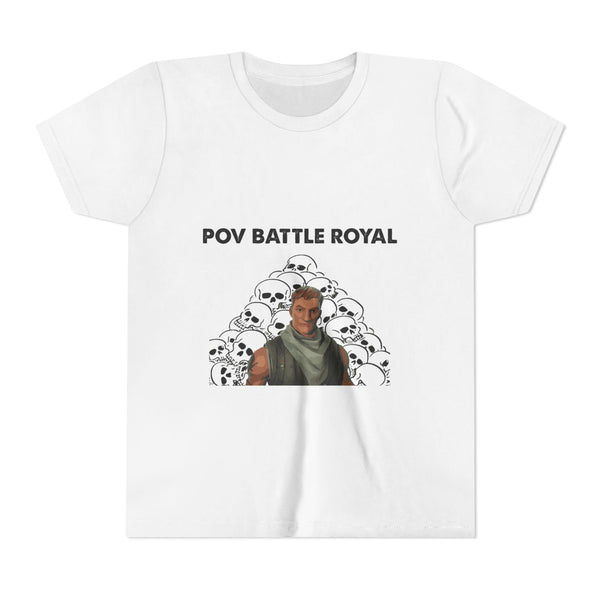 POV Battle Royal, Fun T-Shirt for Gamers, Cool Casual Wear,  Video Game Merchandise