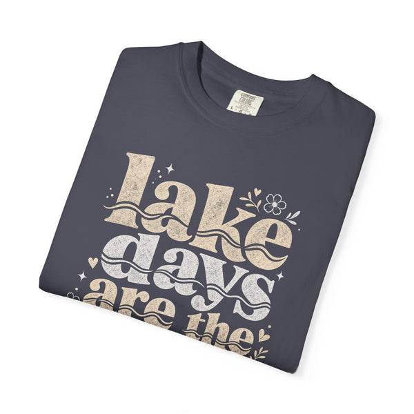 Lake Days Best Days - Comfort Colors Tee