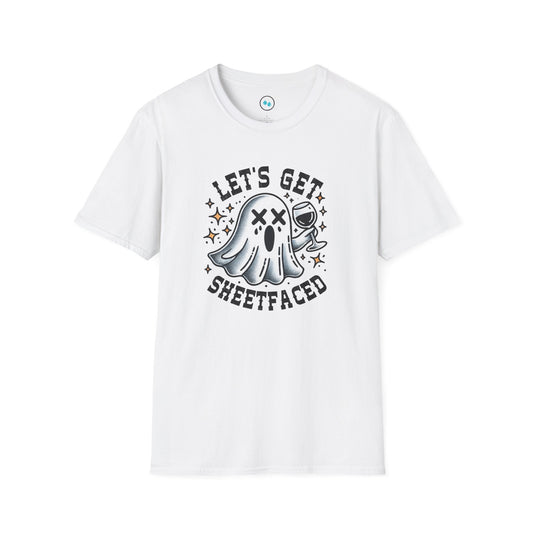 "Let's Get Sheet Faced" -  Softstyle T-Shirt