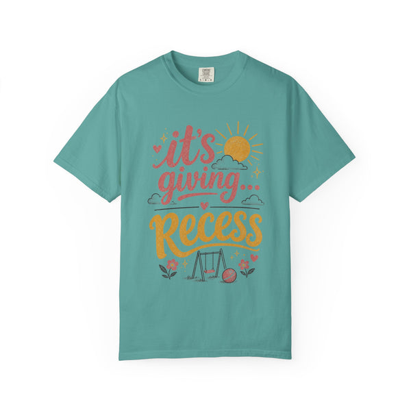 It's Giving Recess - Comfort Colors Tee