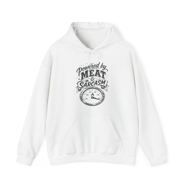 Powered by Meat & Sarcasm - Hoodie