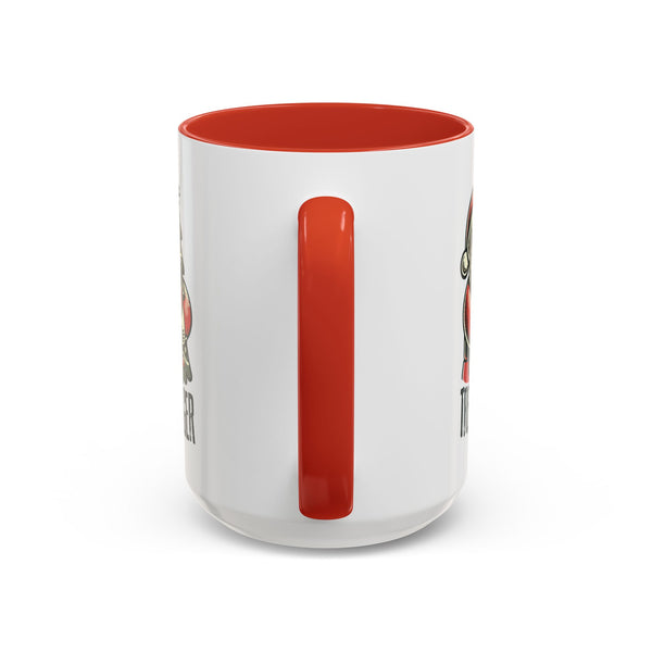 Tree Hugger Santa Coffee Mug - Festive Holiday Drinkware for Eco-Friendly Enthusiasts