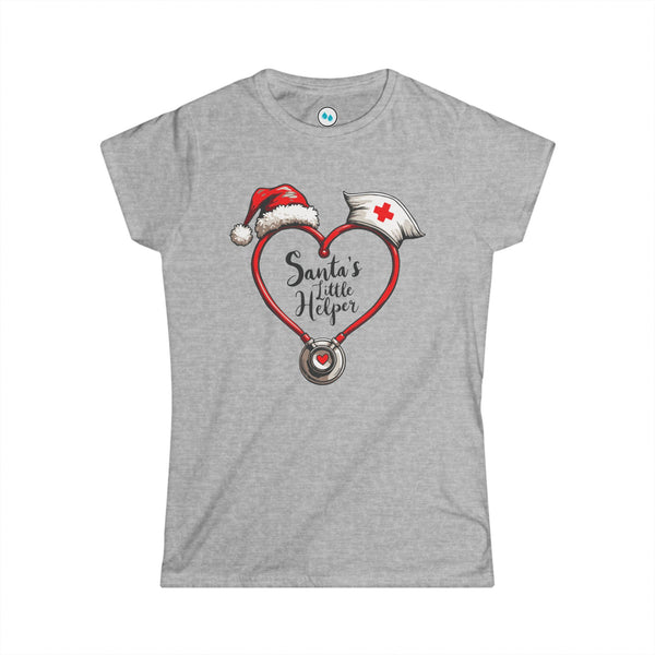 Santa's Little Helper - Women's Softstyle Tee